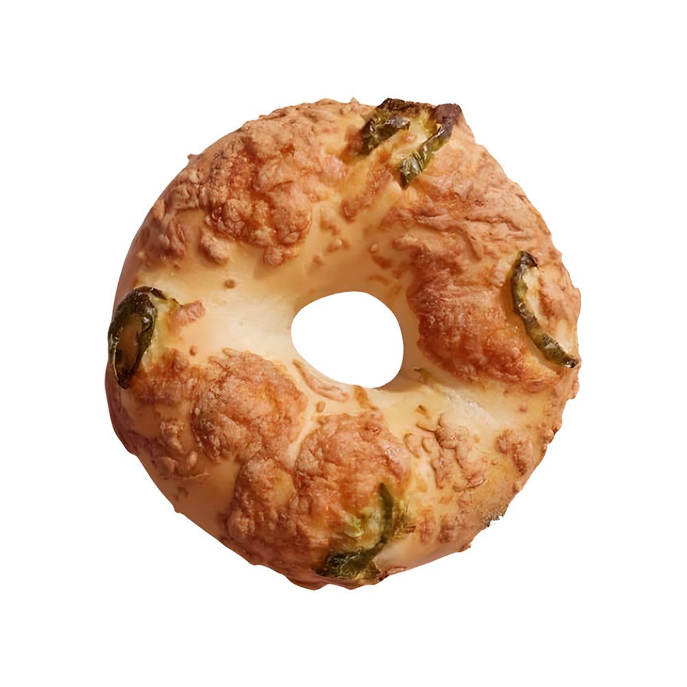 Jalapeno Cheese Bagel