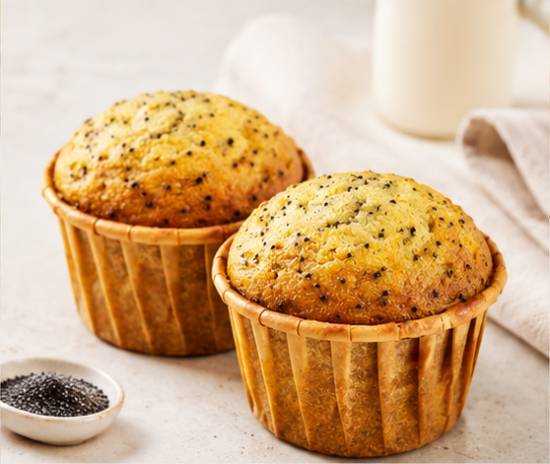 Orange Poppy Seed Mini